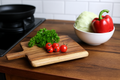 Wooden Cutting Board - Wooden Kitchen Chopping Boards for Vegetables, Fruits, Meat, Cheese, Bread & Wooden Serving