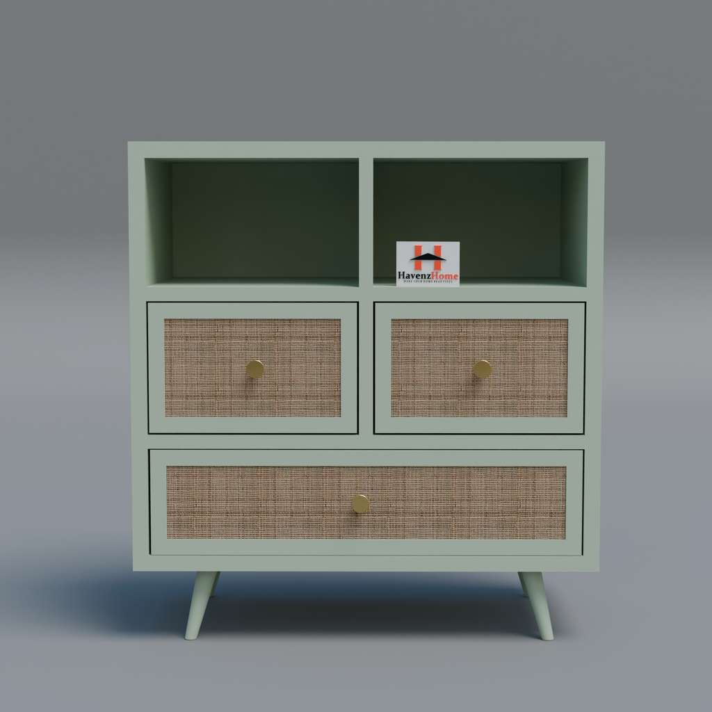 Solid Sheesham Wood Shoe Organizer Rack, Storage Cabinet with Two Close Shlfe and One Drawer, Suitable for Bedroom, Living Room, Entryways and Porches Areas (Style-6)