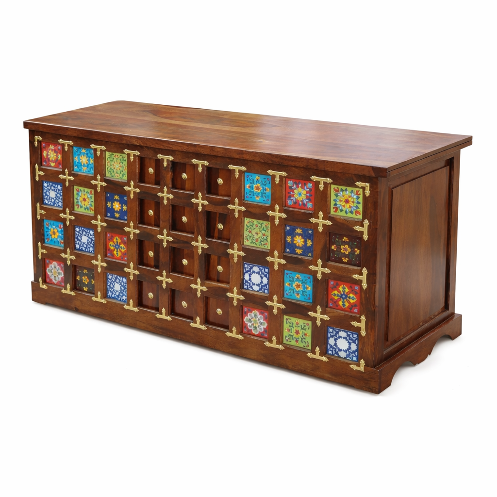 HavenzHome Sheesham Wooden Classic Counter