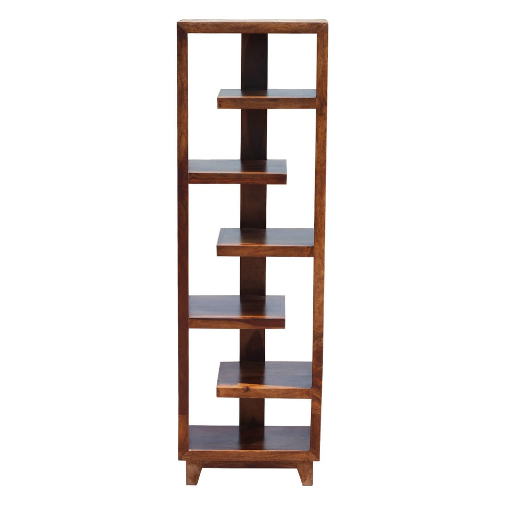 HavenzHome Wooden Shelf Book Shelf Multipurpose Display Rack with 5 Shelf