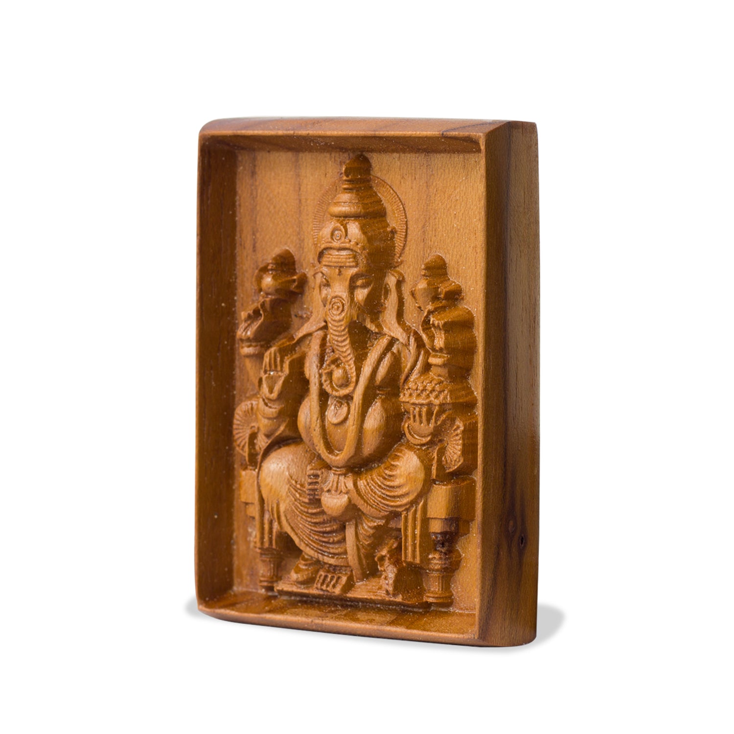 HavenzHome Lord Ganesha Big Wall Hanging Plate for Home/Living Room/Wall Decor Idol