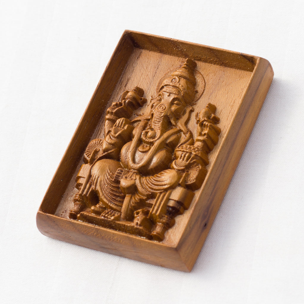 HavenzHome Lord Ganesha Big Wall Hanging Plate for Home/Living Room/Wall Decor Idol