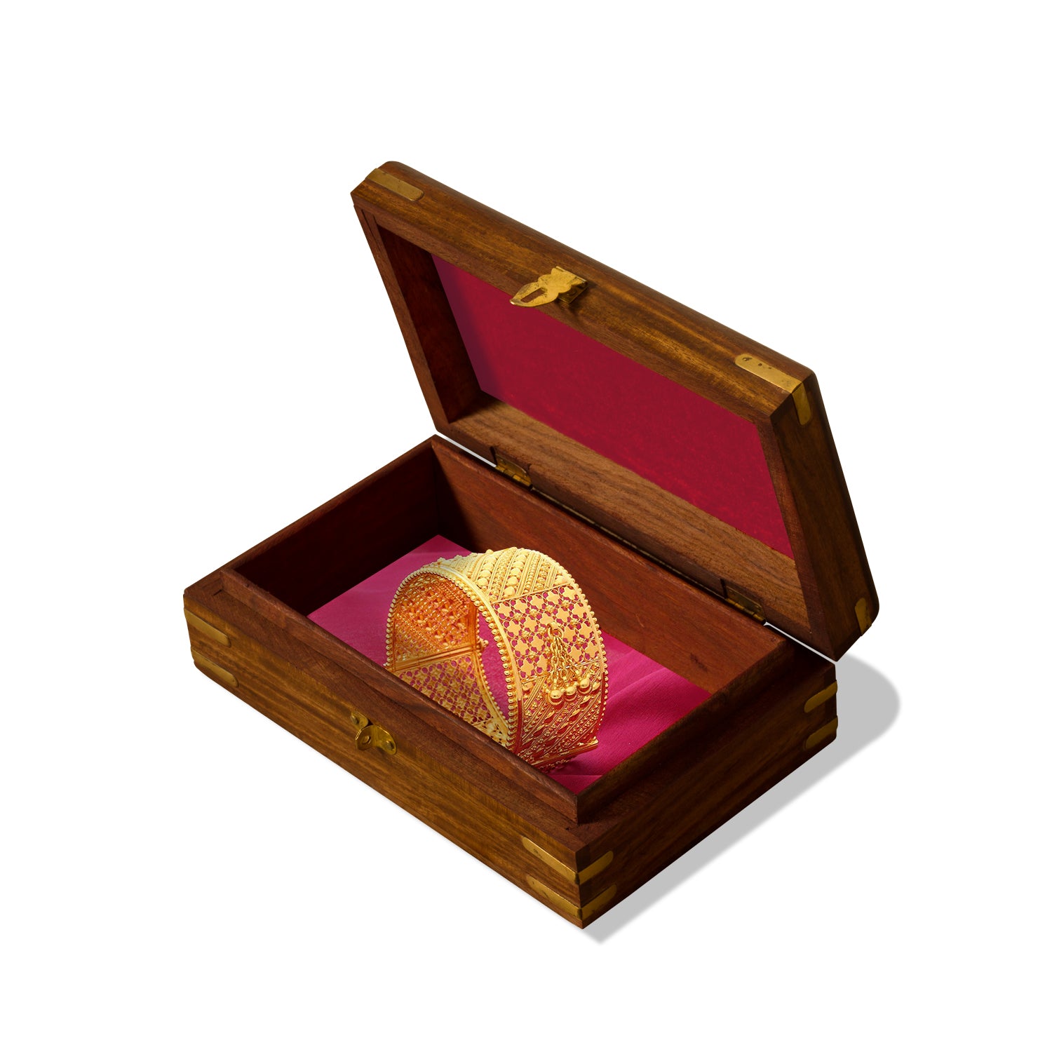 Handmade Wooden Jewellery Box for Women Jewel Organizer Elephant Decor