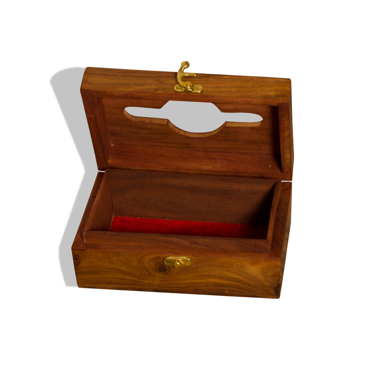 Ramraj Brown Wooden Tissue Paper Box