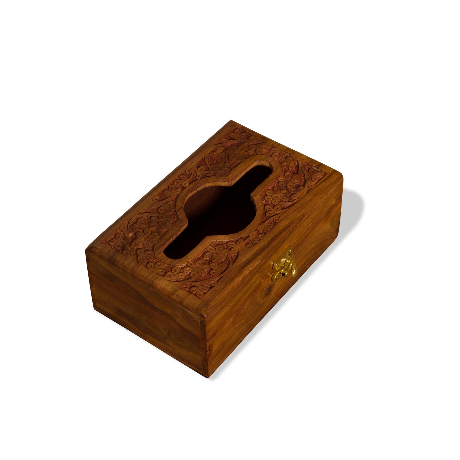 Ramraj Brown Wooden Tissue Paper Box