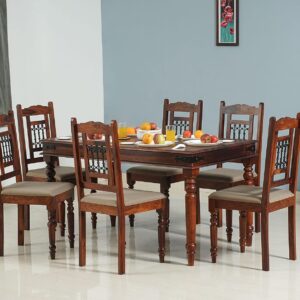 6-Seater Dining Set with Chairs