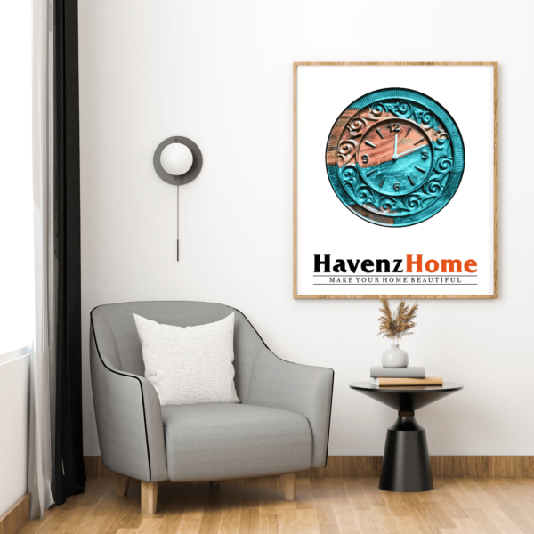 Wooden Wall Clock-havenzhome
