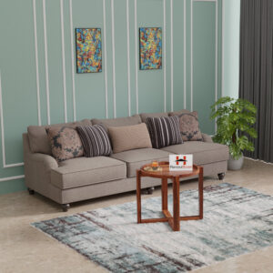Furnish Round Coffee Table-Havenzhome
