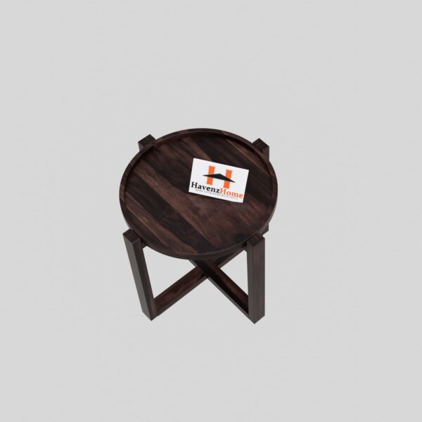 Furnish Round Coffee Table-Havenzhome